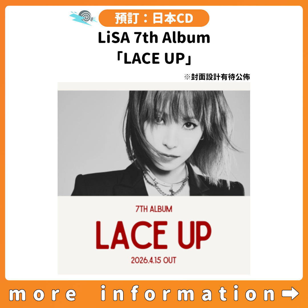 LiSA 7thアルバム『LACE UP』完全生産限定盤［CD+BD+グッズ］③ LiSA 7thアルバム『LACE UP』完全生産限定盤［CD+BD+グッズ］③ - メルカリ