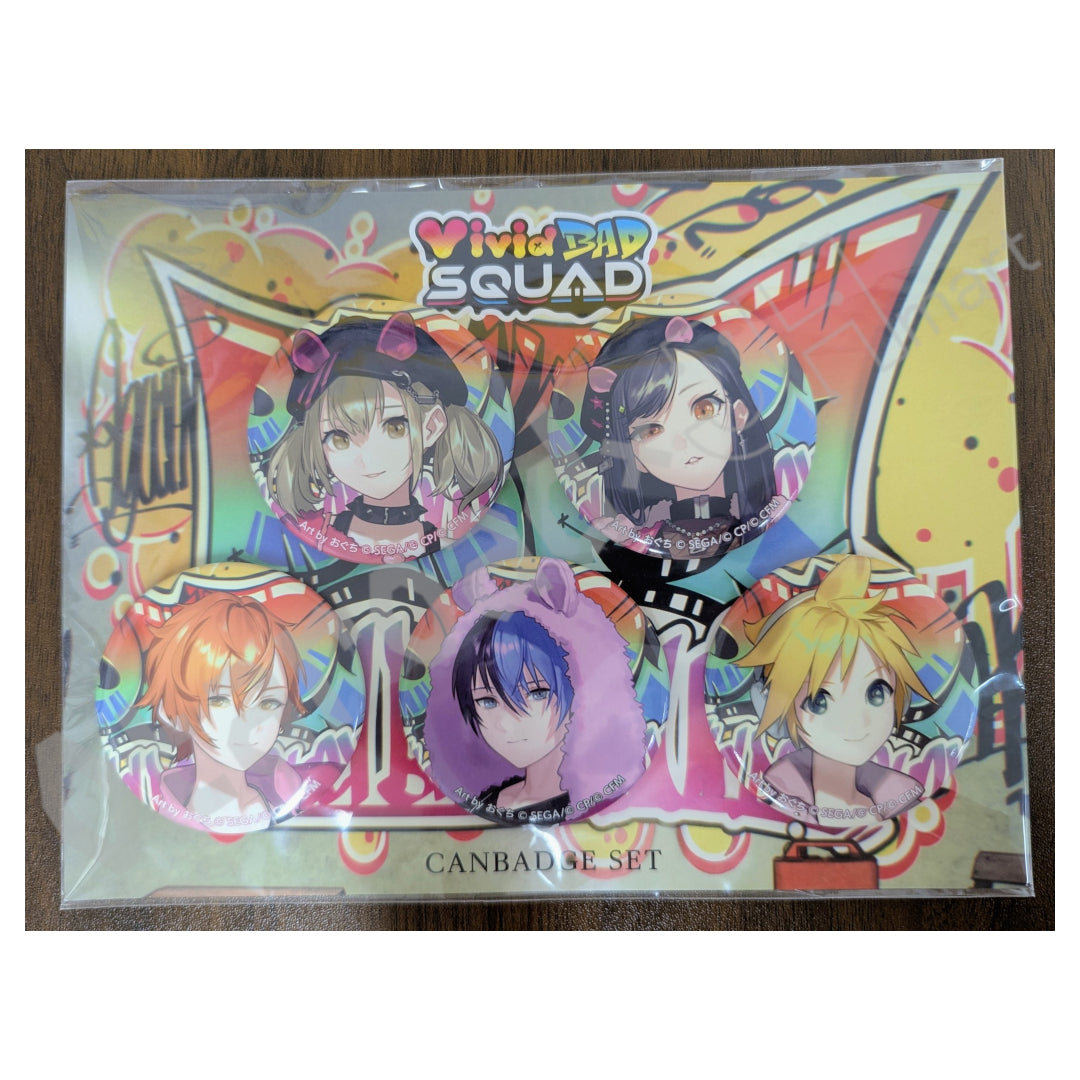 SUMMER SALE：[門市現貨] 世界計畫 Vivid BAD SQUAD 襟章SET