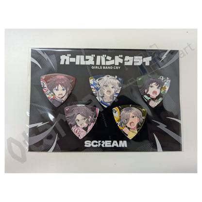 門市現貨：[日版周邊]「GIRLS BAND CRY」SCREAM CAFE in Tree Village PICK SET