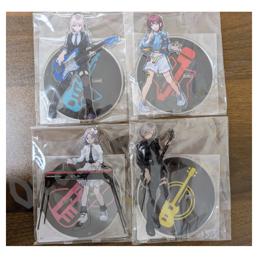 門市現貨：[日版周邊] 「GIRLS BAND CRY」Avoid Note立牌 (桃香、 仁菜、 昂、 RUPA)