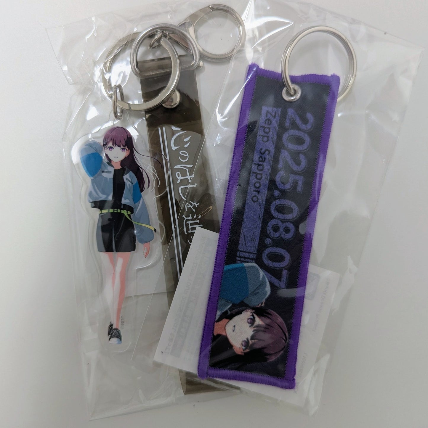 門市現貨：[日版周邊] MyGO!!!!! ZEPP TOUR 地方限定 鎖匙扣 ＋ FLY TAG SET