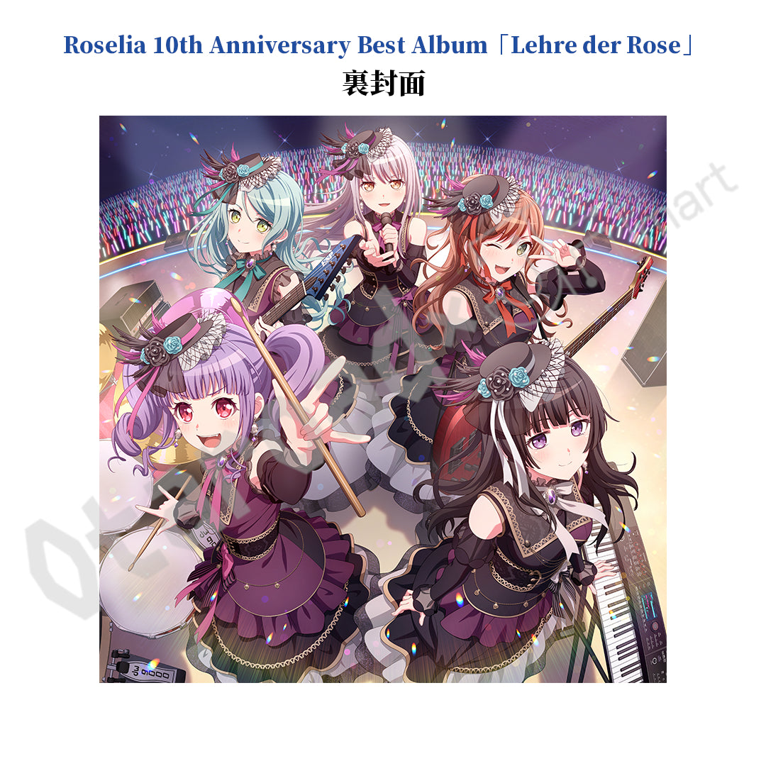 預訂：[日版CD] Roselia 10th Anniversary Best Album「Lehre der Rose」連特典