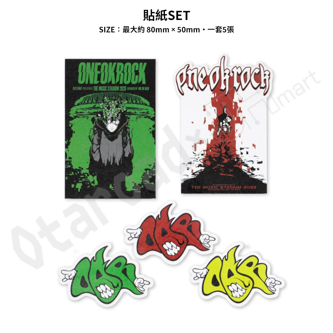 預訂：[演唱會周邊]「2026 ONE OK ROCK (TMS) OFFICIAL GOODS」事前