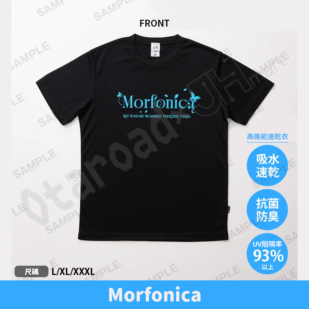預訂：[日版周邊] BanG Dream!×DRAIVE 速乾T-SHIRT 〈Morfonica / MyGO!!!!! / Ave Mujica / 夢限大MewType〉