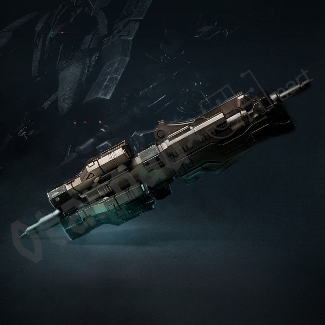 預訂：[日版周邊] 〈P-BANDAI限定〉機戰傭兵VI 境界天火 PB-033M ASHMEAD【打樁機原子筆＆LED發光專用筆架套裝】