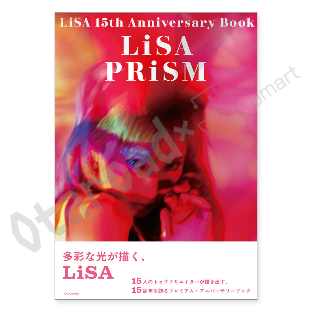 預訂：[日版書籍]「LiSA 15th Anniversary Book PRiSM」連特典隨機貼紙(3款中隨機1款)