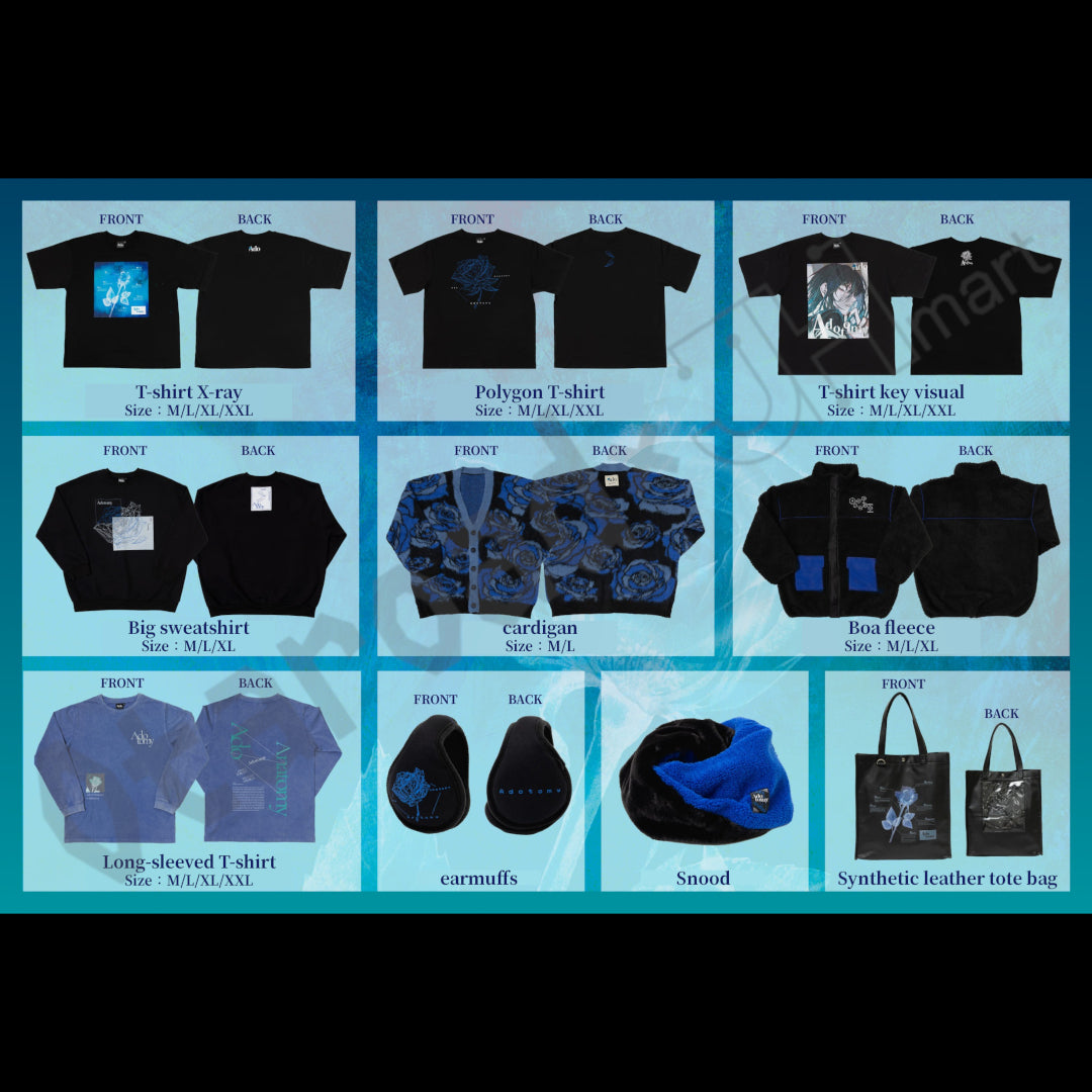 預訂：[日版周邊] Ado 5th Anniversary Exhibition “Adotomy”周邊大阪