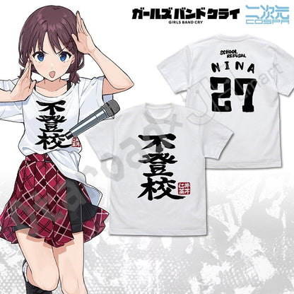 代購：[日版周邊] 二次元COSPA「GIRLS BAND CRY」T-SHIRT（全8款·日本現貨代購 / 部份尺碼7月再販預訂）
