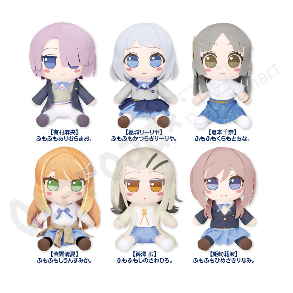 預訂：[日版周邊] Gift「學園偶像大師」ふもふも(FUMOFUMO) 40cm毛公仔〈姫崎莉波 / 倉本千奈 / 有村麻央 / 篠澤廣 / 紫雲清夏 / 葛城莉莉亞〉