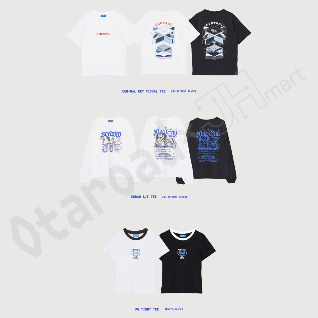 預訂：[演唱會周邊]「King Gnu CEN+RAL Tour 2026」周邊通販(二次 / 預計5月出貨)