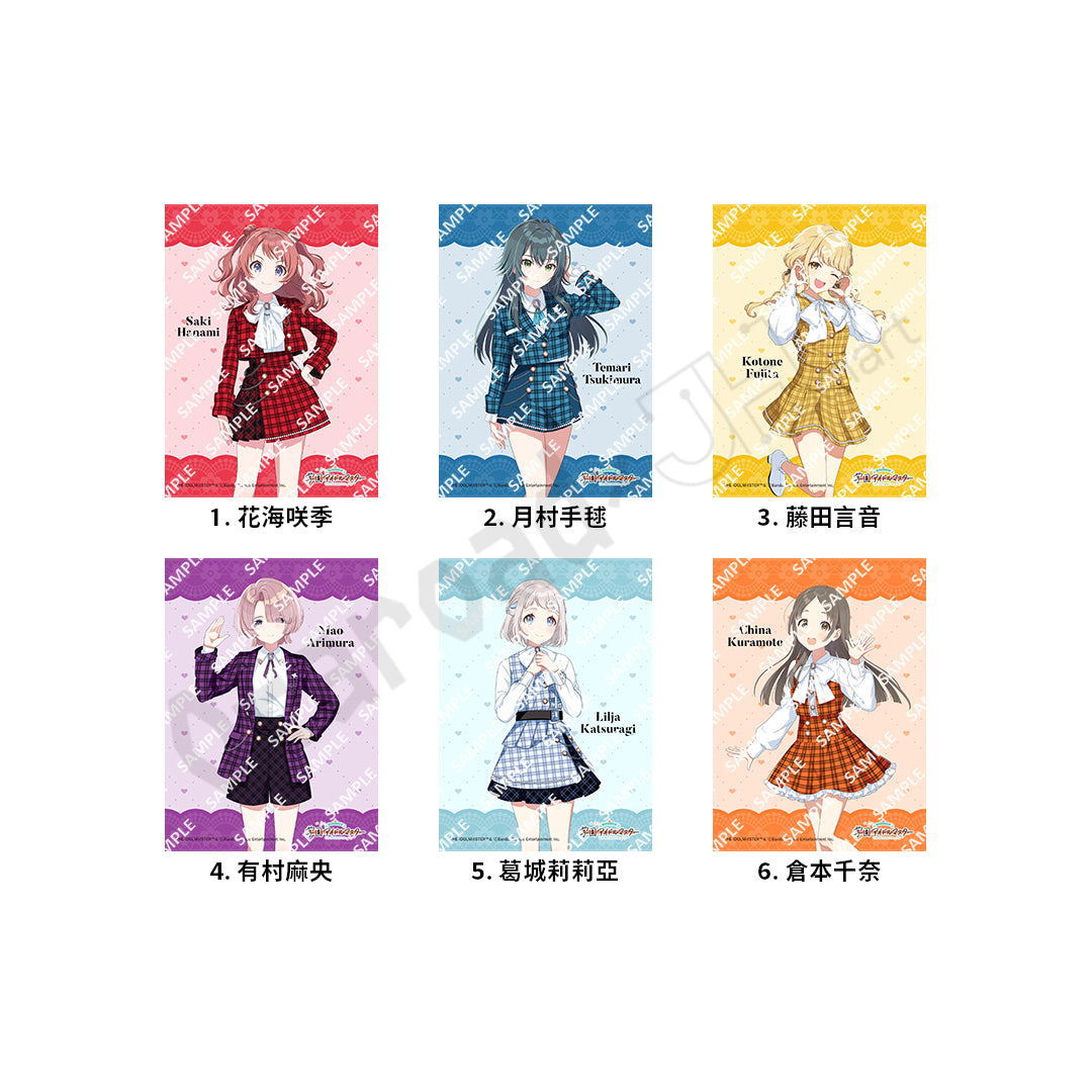 代購：[日版周邊] 日本 7-11 PRINT 限定「學園偶像大師」印刷相紙（可選3R/5R尺寸）