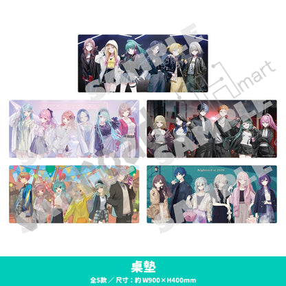 預訂：[日版周邊] 世界計畫 畫師聯名周邊「心形亞加力磚 / 咕臣 / 桌墊 / 紀念貼紙[BOX] / 迷你色紙[BOX]」