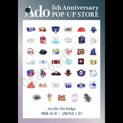 預訂：[日版周邊] Ado 5th Anniversary POP-UP STORE 大阪場限定周邊通販（11月再販）