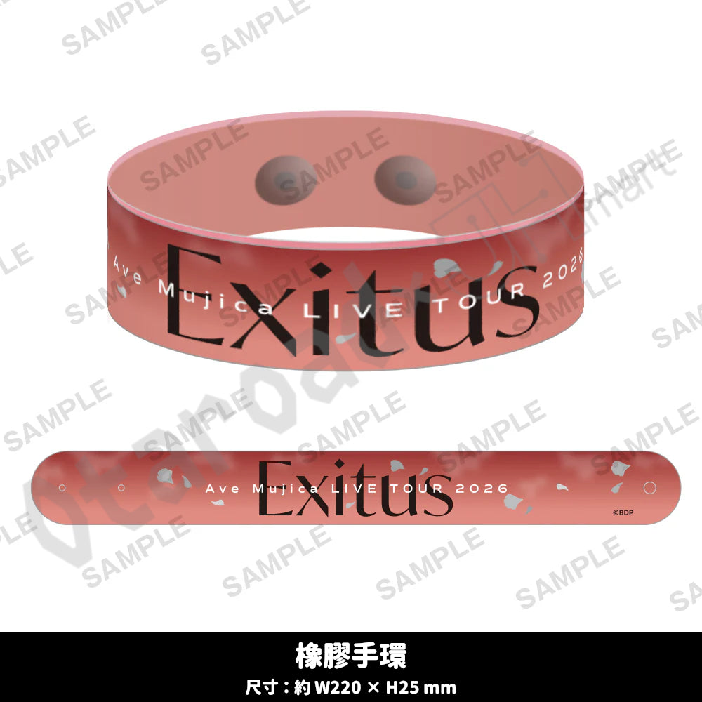 預訂：[演唱會周邊] Ave Mujica LIVE TOUR 2026「Exitus」-FINAL- 周邊（全5款）〈通販〉