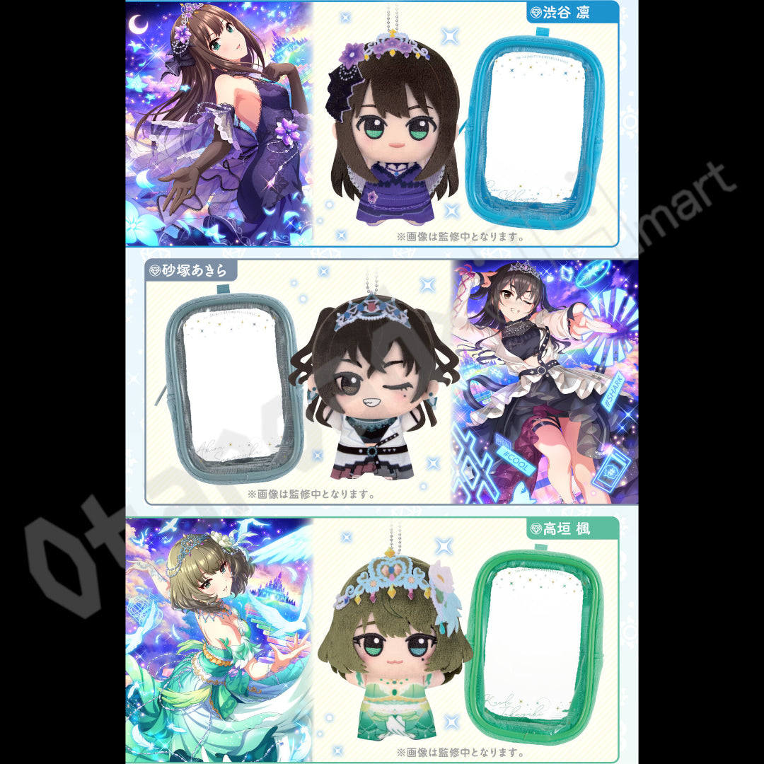 預訂：[日版周邊]「偶像大師 灰姑娘女孩」Q版毛公仔＆收納袋套裝 ～Cover girl from All for YOU!!!～