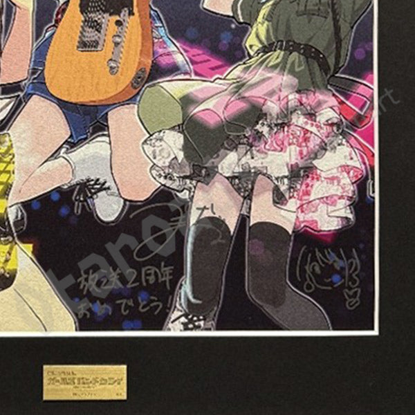 預訂：[日版周邊]「GIRLS BAND CRY」紀念金屬畫～軌跡～（附手島nari親筆簽名 及 專屬序號）