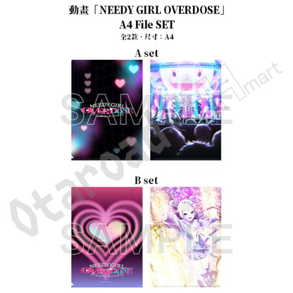 預訂：[日版周邊] 劇場先行版「NEEDY GIRL OVERDOSE -OVERTURE-」周邊（全9款）