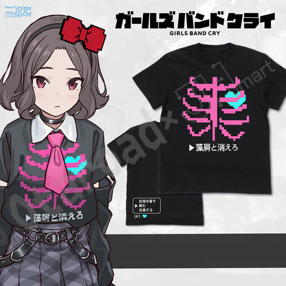 預訂：[日版周邊] 二次元COSPA「GIRLS BAND CRY」T-SHIRT（6月再販·全4款）
