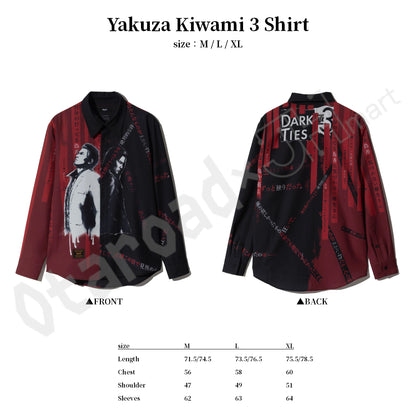 預訂：[日版周邊]「人中之龍 極3 / 人中之龍3外傳 Dark Ties × glamb」聯名服裝