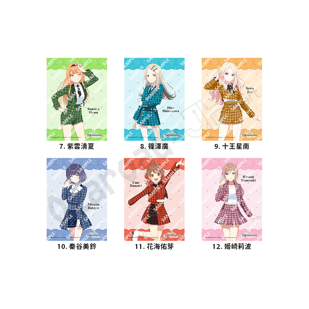 代購：[日版周邊] 日本 7-11 PRINT 限定「學園偶像大師」印刷相紙（可選3R/5R尺寸）