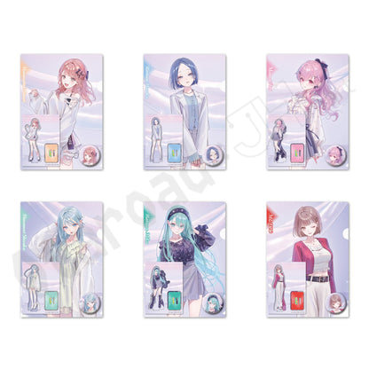 預訂：[日版周邊]「ZOZOTOWN × 世界計畫」周邊SET（A4 File＋57mm襟章＋亞加力立牌）