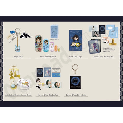 預訂：[演唱會周邊]〈milet『Ray of Water』@日本武道館〉周邊事後通販（預定3月出貨）