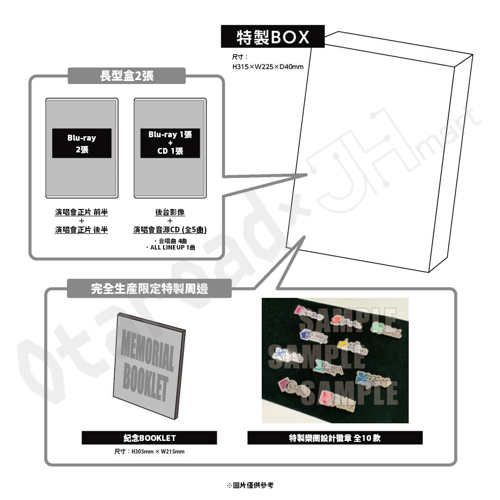 預訂：[日版影碟] BanG Dream! 10th Anniversary LIVE「In the name of BanG Dream!」Blu-ray 連特典