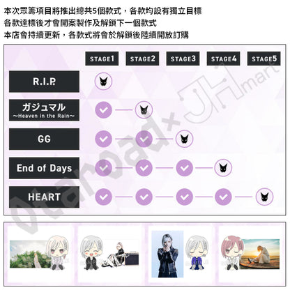 預訂：[日版周邊] ReoNa「眾籌Q版橡膠公仔 第2彈」《STAGE4：【End of Days】服裝》
