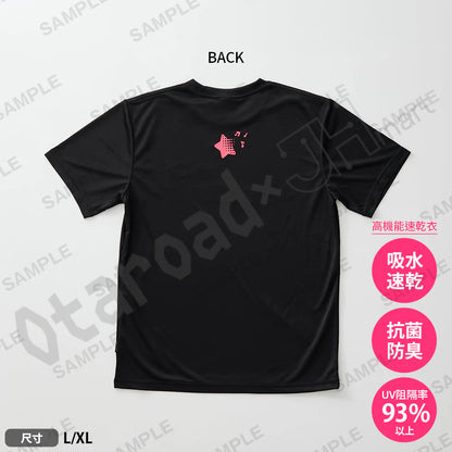 預訂：[日版周邊] BanG Dream!×DRAIVE 速乾T-SHIRT 〈Poppin'Party / Roselia〉
