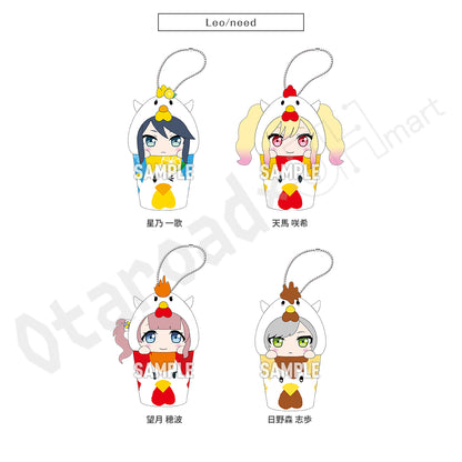 預訂：[日版周邊]「LAWSON × 世界計畫」聯名周邊【炸雞君裝扮迷你毛公仔鎖匙扣】（全26款）