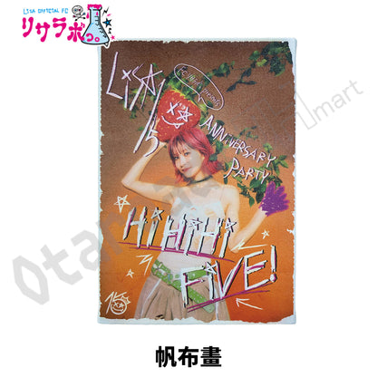 預訂：[日版周邊] 《FC限定》「LiSA 15th ANNiVERSARY PARTY～Hi Hi Hi FiVE!～」周邊(全4款)