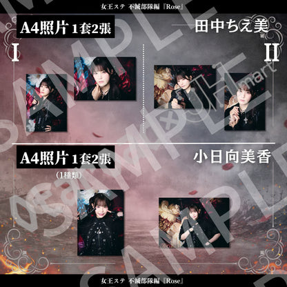 預訂：[日版周邊]《女王ステ不滅部隊編『Rose』》周邊（照片類、劇本、場刊）