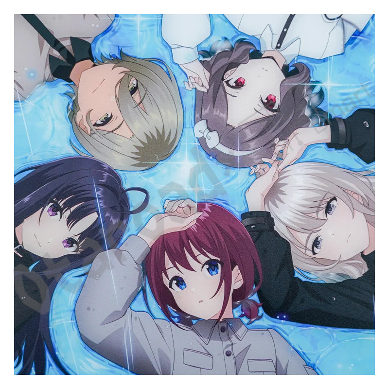 預訂：[日版周邊]「GIRLS BAND CRY × ふもコレ」聯名玻璃滑鼠墊 連特典