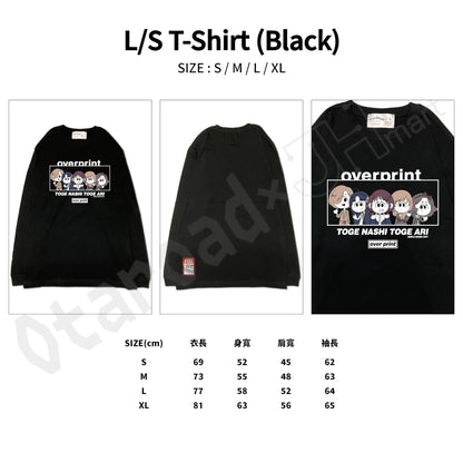 預訂：[日版周邊]「トゲナシトゲアリ×over print×GEKIROCK CLOTHING」聯名服飾（全12款）【再販】