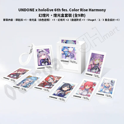 預訂：[日版周邊]「UNDONE x hololive 6th fes. Color Rise Harmony」聯名手錶套裝＆周邊