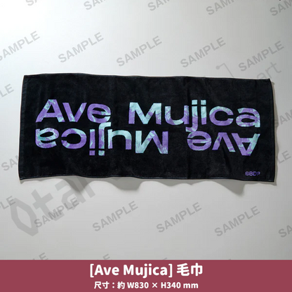 預訂：[日版周邊] (再販)MyGO!!!!! / Ave Mujica 「寬版T-SHIRT / 毛巾」