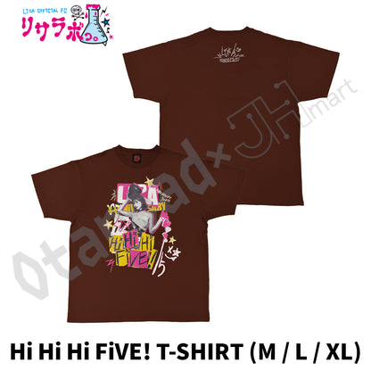 預訂：[日版周邊] 《FC限定》「LiSA 15th ANNiVERSARY PARTY～Hi Hi Hi FiVE!～」周邊(全4款)