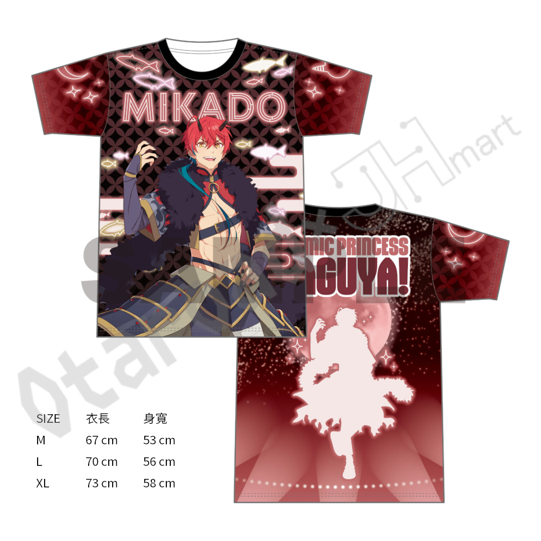 預訂：[日版周邊]「超時空輝耀姬！」全彩印花T-SHIRT（全6款）
