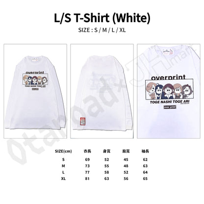 預訂：[日版周邊]「トゲナシトゲアリ×over print×GEKIROCK CLOTHING」聯名服飾（全12款）【再販】