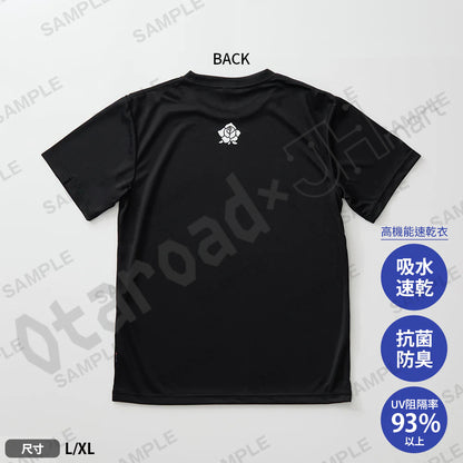預訂：[日版周邊] BanG Dream!×DRAIVE 速乾T-SHIRT 〈Poppin'Party / Roselia〉