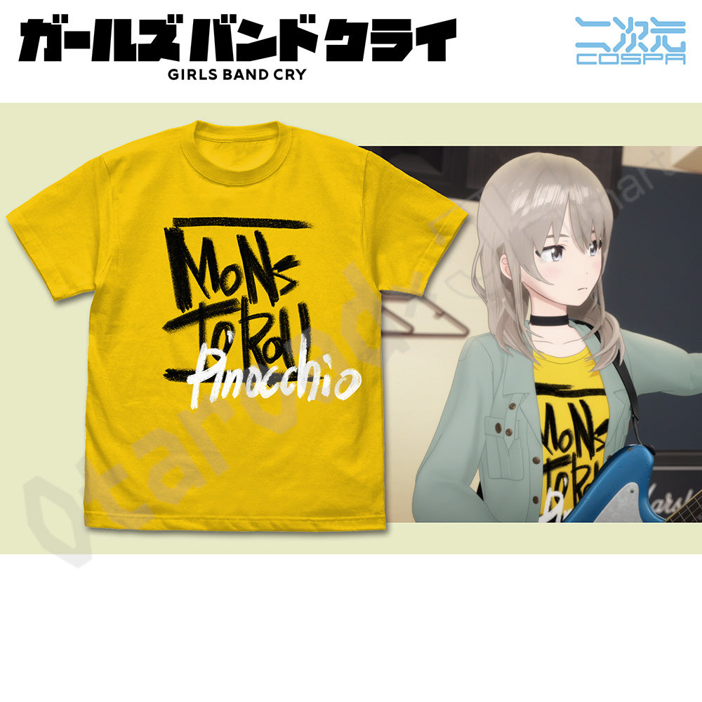 預訂：[日版周邊] 二次元COSPA「GIRLS BAND CRY」T-SHIRT（6月再販·全4款）