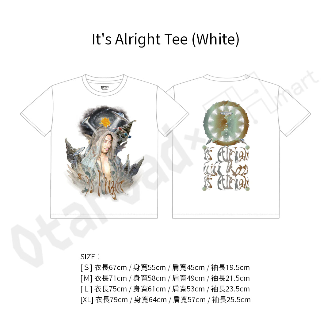預訂：[日版周邊] 藤井風「Pre: Prema」T-SHIRT（全9款）