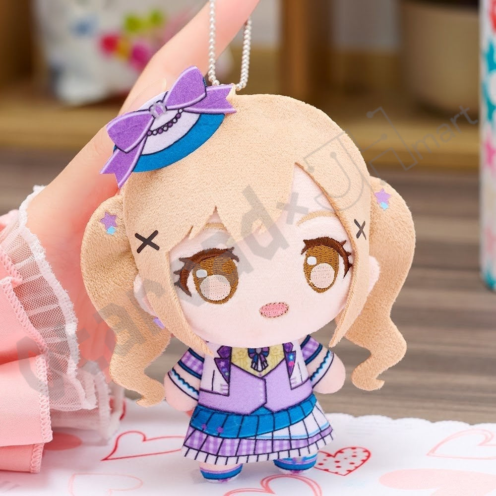 代購：[日版景品]「ぷちっしゅ！Poppin'Party＆Roselia」景品毛公仔掛飾