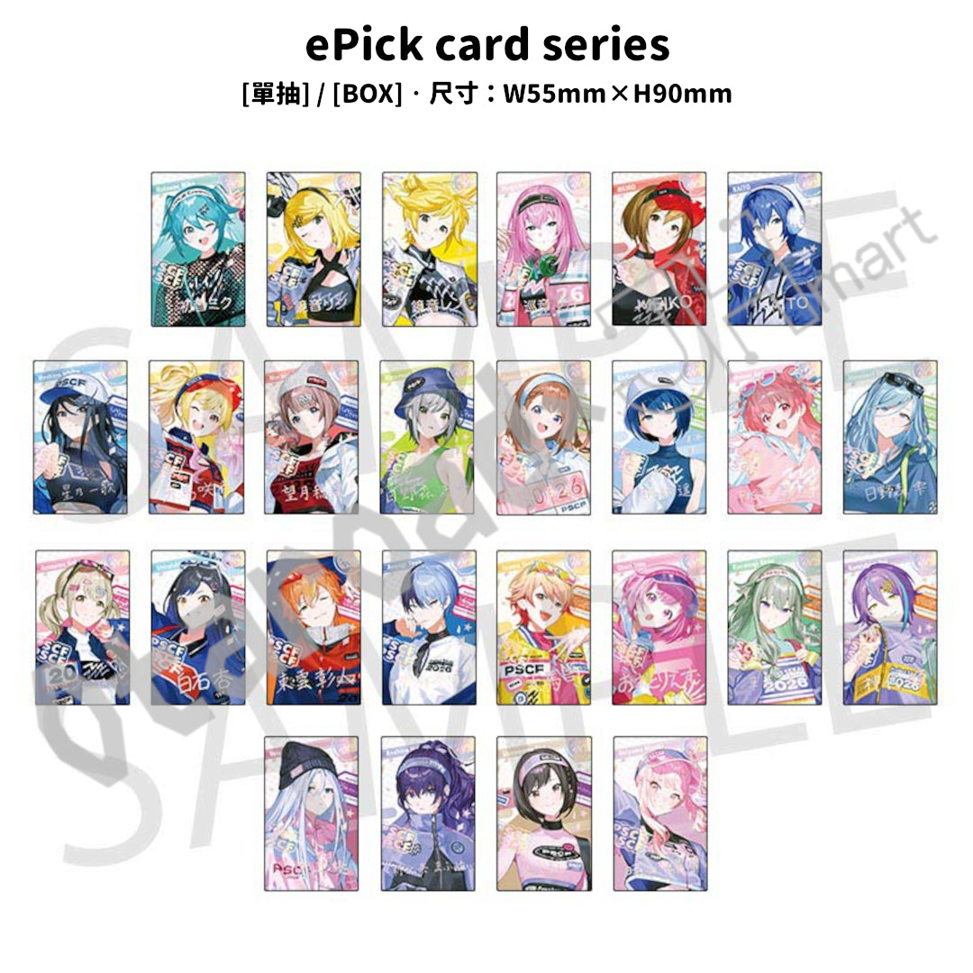 預訂：[日版周邊]「世界計畫 Creators Festa 2026」周邊（細閃襟章、ePick card series）〈事後通販〉✦預訂優惠價✦