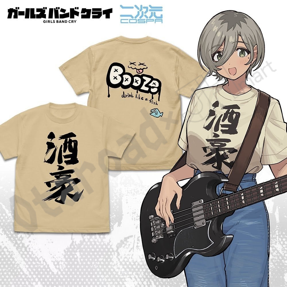 代購：[日版周邊] 二次元COSPA「GIRLS BAND CRY」T-SHIRT（全8款·日本現貨代購 / 部份尺碼7月再販預訂）