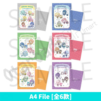 預訂：[日版周邊]【再販】「世界計畫 × SANRIO CHARACTERS」ePick card（連CP特典）、細閃襟章（連CP特典）、A4 File ✦預訂優惠價✦