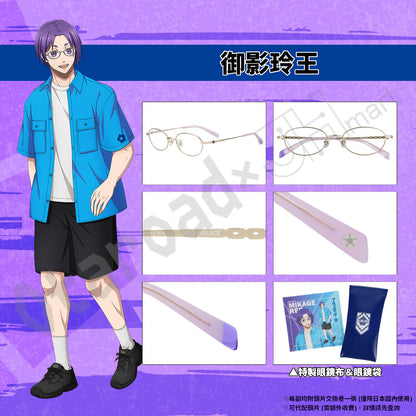 預訂：[日版周邊]「Zoff × 藍色監獄」聯名眼鏡框＆眼鏡布套裝