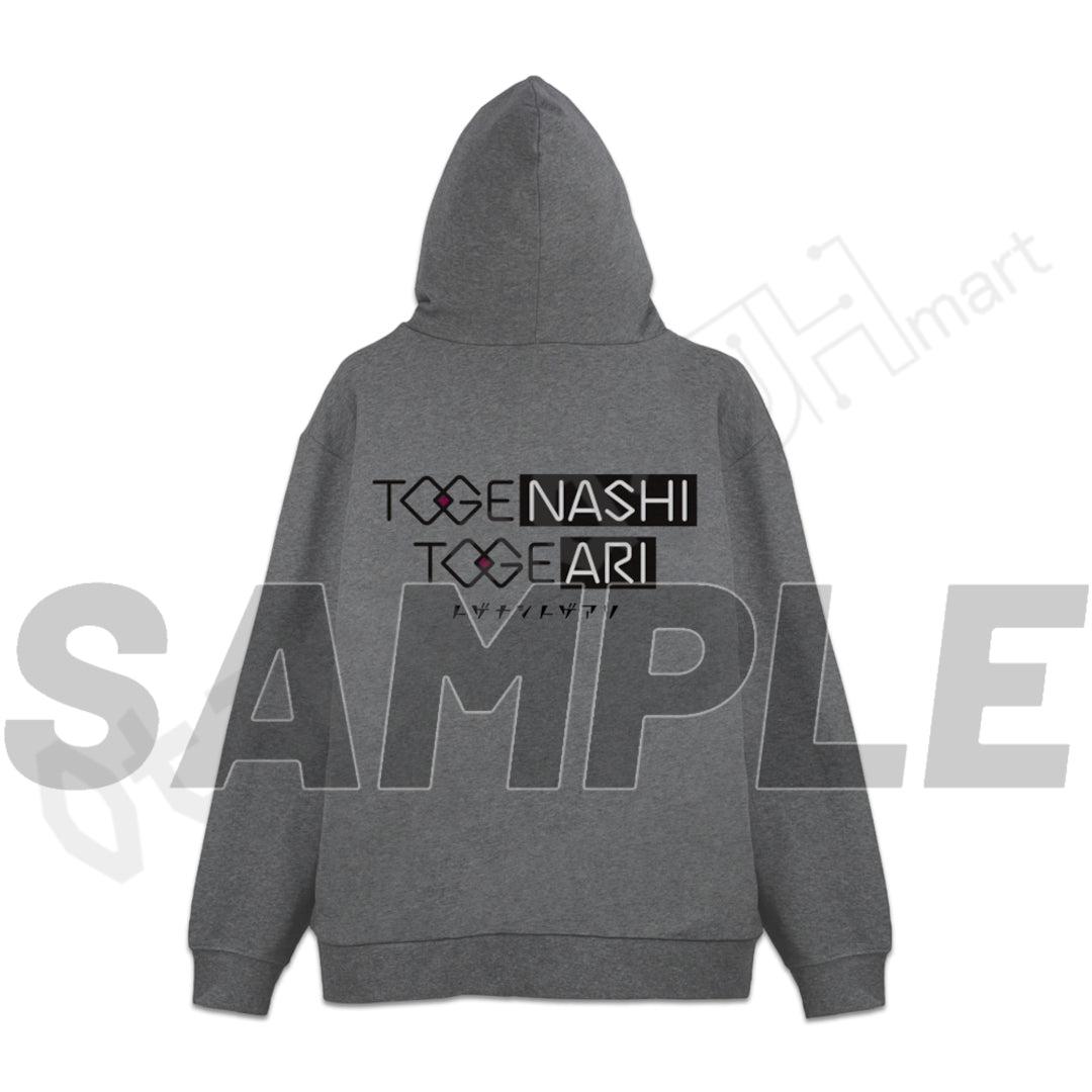 預訂：[日版周邊] 二次元COSPA「トゲナシトゲアリ 拉鍊衛衣 Ver.2.0」（BLACK / MIX GRAY）