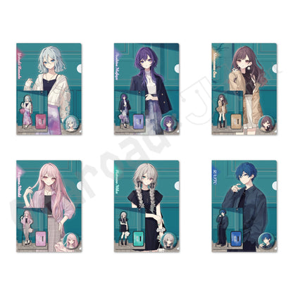 預訂：[日版周邊]「ZOZOTOWN × 世界計畫」周邊SET（A4 File＋57mm襟章＋亞加力立牌）