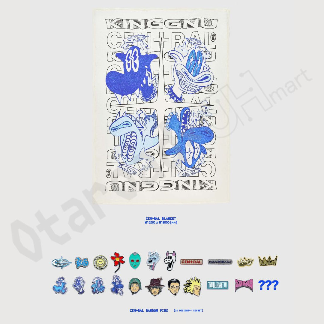 預訂：[演唱會周邊]「King Gnu CEN+RAL Tour 2026」周邊通販(二次 / 預計5月出貨)